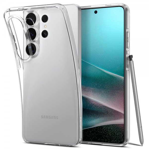 Spigen Samsung Galaxy S26 Ultra Deksel Liquid Crystal Crystal Clear