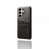 Samsung Galaxy S26 Ultra Deksel med To Kortlommer Svart