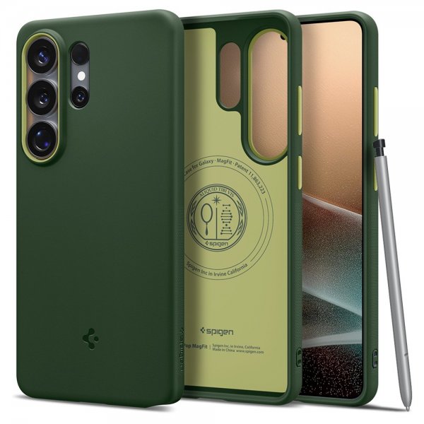 Spigen Samsung Galaxy S26 Ultra Deksel Nano Pop MagFit Avo Green