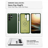 Spigen Samsung Galaxy S26 Ultra Deksel Nano Pop MagFit Avo Green