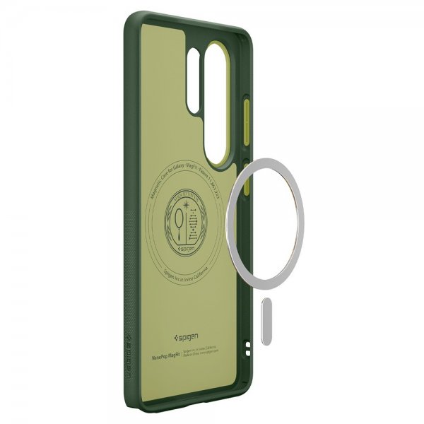 Spigen Samsung Galaxy S26 Ultra Deksel Nano Pop MagFit Avo Green
