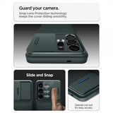 Spigen Samsung Galaxy S26 Ultra Deksel Optik Armor Abyss Green