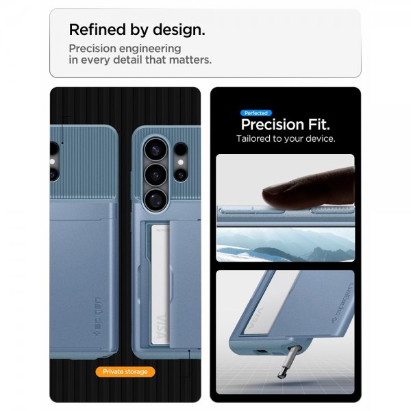 Spigen Samsung Galaxy S26 Ultra Deksel Slim Armor CS Light Blue