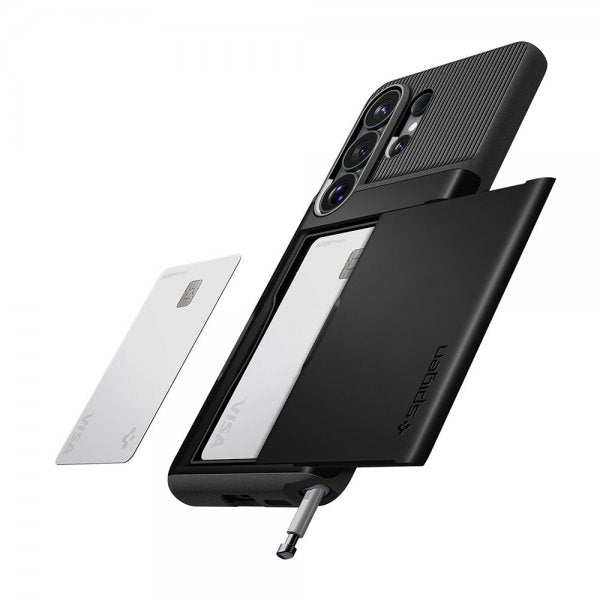 Spigen Samsung Galaxy S26 Ultra Deksel Slim Armor CS Svart