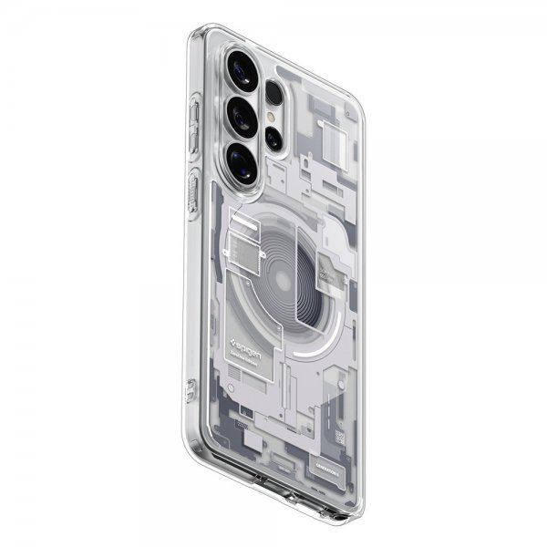 Spigen Samsung Galaxy S26 Ultra Deksel Ultra Hybrid MagFit Zero One Hvit