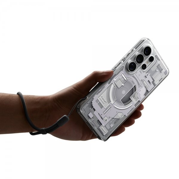 Spigen Samsung Galaxy S26 Ultra Deksel Ultra Hybrid MagFit Zero One Hvit