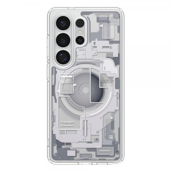 Spigen Samsung Galaxy S26 Ultra Deksel Ultra Hybrid MagFit Zero One Hvit