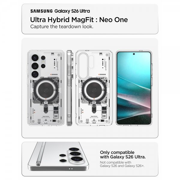 Spigen Samsung Galaxy S26 Ultra Deksel Ultra Hybrid Neo One MagFit