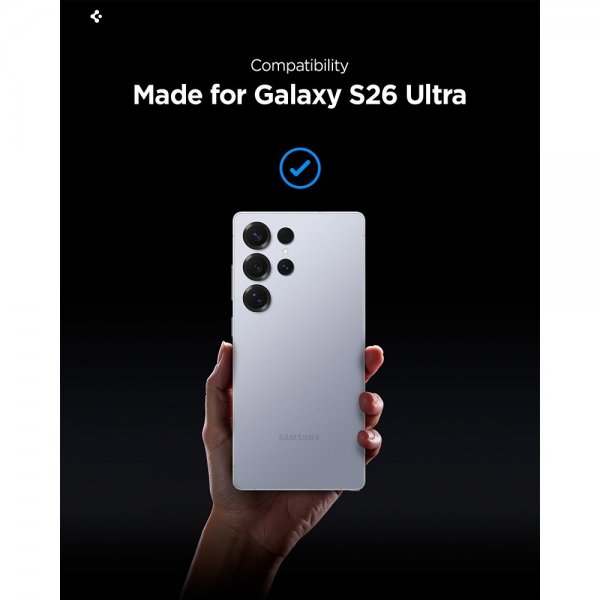 Spigen Samsung Galaxy S26 Ultra Skjermbeskytter GLAS.tR EZ Fit Pro 2-pakning