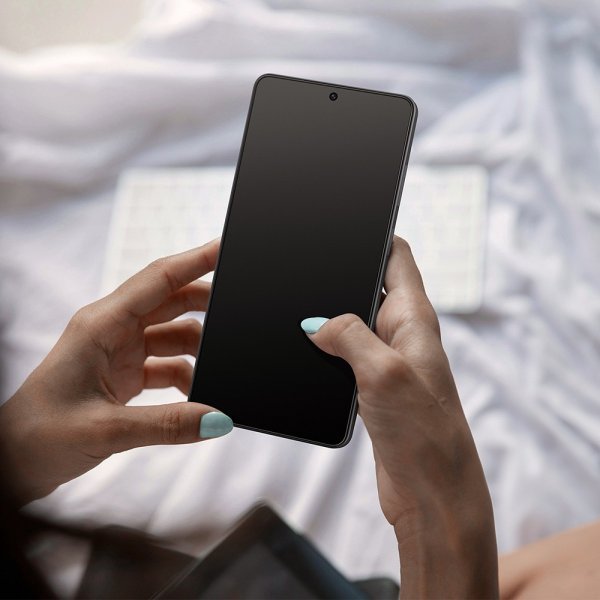 Spigen Samsung Galaxy S26 Ultra Skjermbeskytter GLAS.tR EZ Fit Pro Anti Reflection 2-pakning