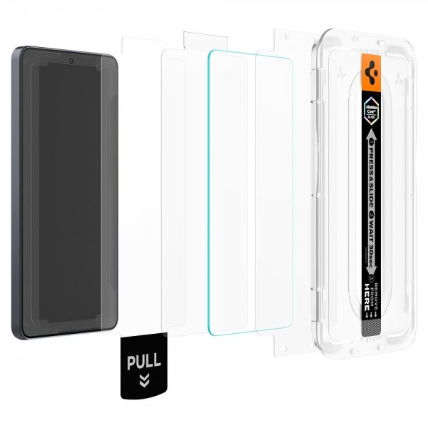 Spigen Samsung Galaxy S26 Ultra Skjermbeskytter GLAS.tR EZ Fit Pro Anti Reflection 2-pakning