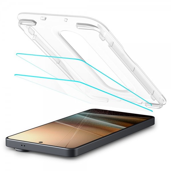 Spigen Samsung Galaxy S26 Ultra Skjermbeskytter GLAS.tR EZ Fit Pro Anti Reflection 2-pakning