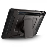Spigen Samsung Galaxy Tab S7/Galaxy Tab S8 Deksel Tough Armor Pro Gunmetal