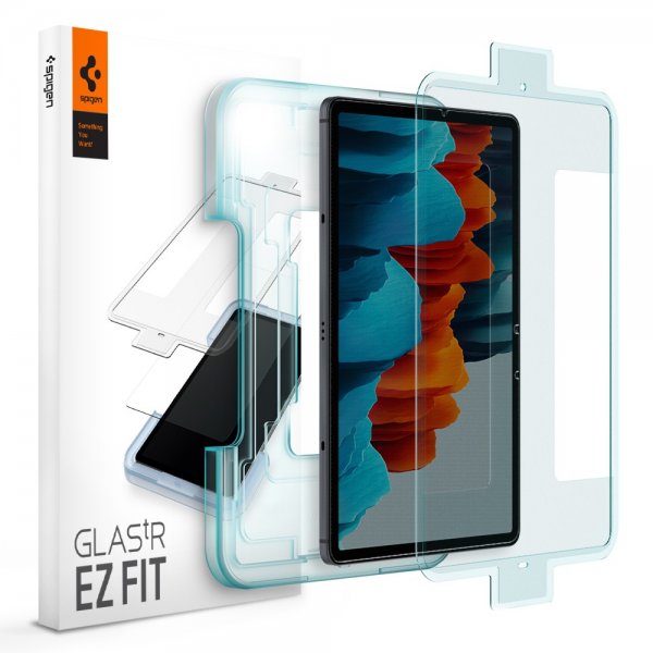 Spigen Samsung Galaxy Tab S7/Galaxy Tab S8 Skjermbeskytter GLAS.tR EZ Fit