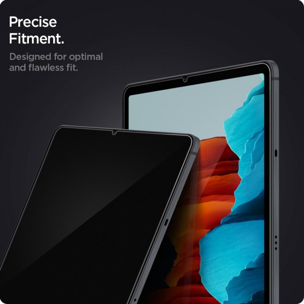 Spigen Samsung Galaxy Tab S7/Galaxy Tab S8 Skjermbeskytter GLAS.tR EZ Fit