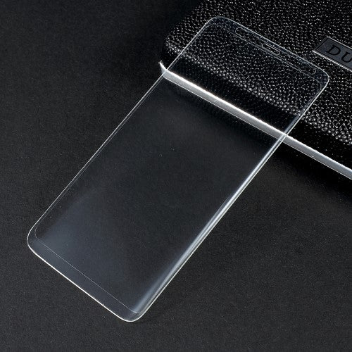 Samsung Galaxy S8 Skjermbeskytter i Herdet glass Full size 3D Välvd Transparent