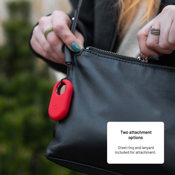 Fixed Samsung Galaxy SmartTag2 Holder Silky Hvit