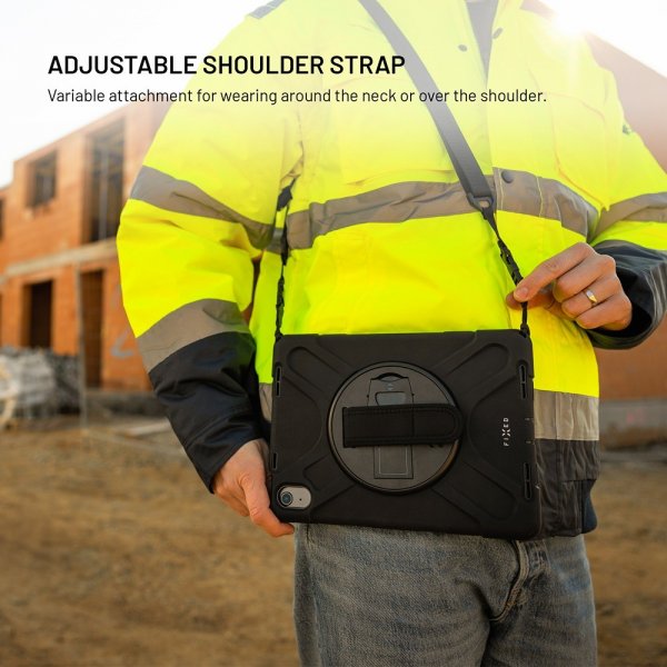 Fixed Samsung Galaxy Tab A11 Deksel Rugged Tablet Case Svart