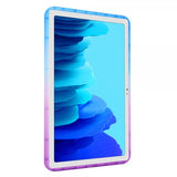 Samsung Galaxy Tab A7 Deksel Glitter Gradient Blå Lilla