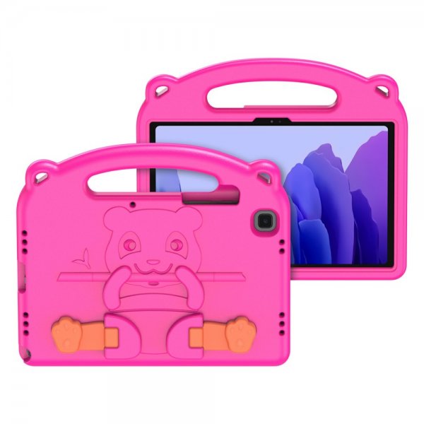 Dux Ducis Samsung Galaxy Tab A7 Deksel Panda Magenta