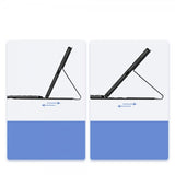 Dux Ducis Samsung Galaxy Tab A8 Etui Innebygd Tastatur Svart