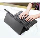 Dux Ducis Samsung Galaxy Tab A8 Etui Innebygd Tastatur Svart