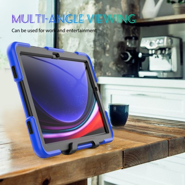 Samsung Galaxy Tab A9 Plus/Tab A11 Plus Deksel Heavy Duty Armor Blå