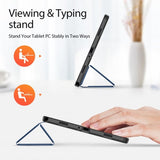 Dux Ducis Samsung Galaxy Tab A9 Plus Etui Domo Series Blå
