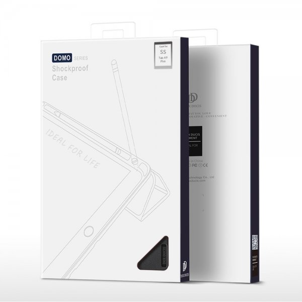 Dux Ducis Samsung Galaxy Tab A9 Plus Etui Domo Series Svart
