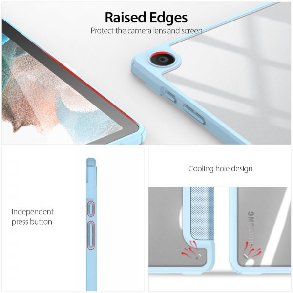 Dux Ducis Samsung Galaxy Tab A9 Plus Etui TOBY Series Blå