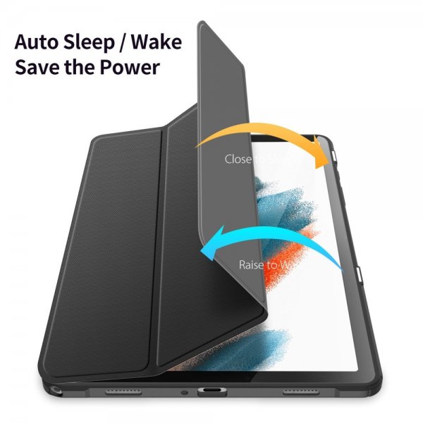 Dux Ducis Samsung Galaxy Tab A9 Plus Etui TOBY Series Svart