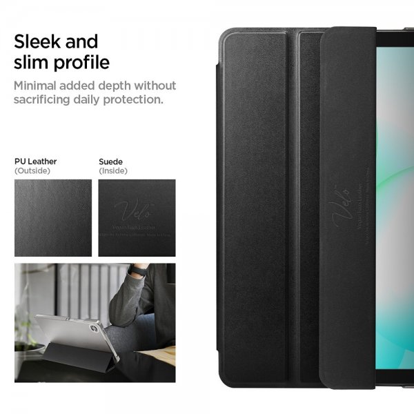 Spigen Samsung Galaxy Tab A9/Galaxy Tab A11 Etui Smart Fold Svart