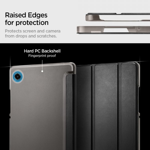 Spigen Samsung Galaxy Tab A9/Galaxy Tab A11 Etui Smart Fold Svart