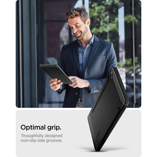 Spigen Samsung Galaxy Tab A9/Galaxy Tab A11 Deksel Rugged Armor Matte Black