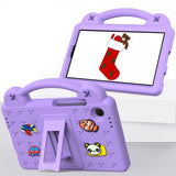Samsung Galaxy Tab A9 Deksel til Barn Stickers Lilla