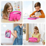 Dux Ducis Samsung Galaxy Tab A7 Lite/Galaxy Tab A9 Deksel Panda Magenta