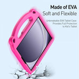 Dux Ducis Samsung Galaxy Tab A7 Lite/Galaxy Tab A9 Deksel Panda Magenta