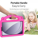 Dux Ducis Samsung Galaxy Tab A7 Lite/Galaxy Tab A9 Deksel Panda Magenta