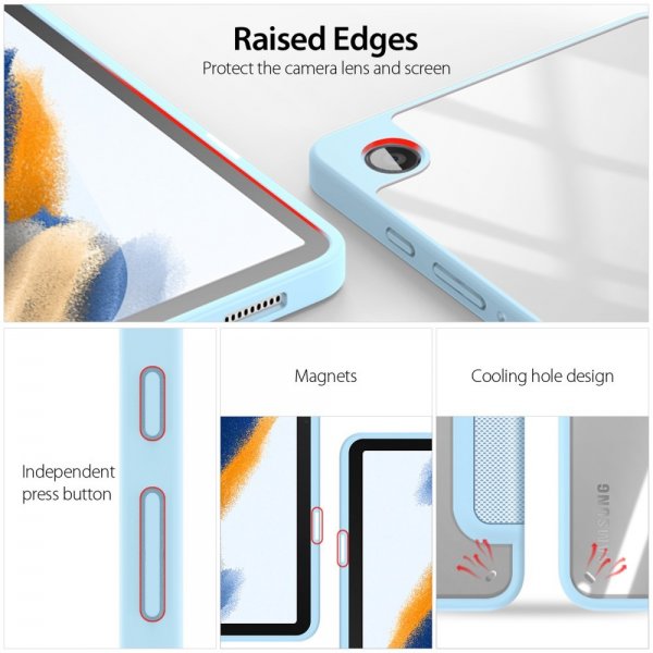 Dux Ducis Samsung Galaxy Tab A9 Etui TOBY Series Blå