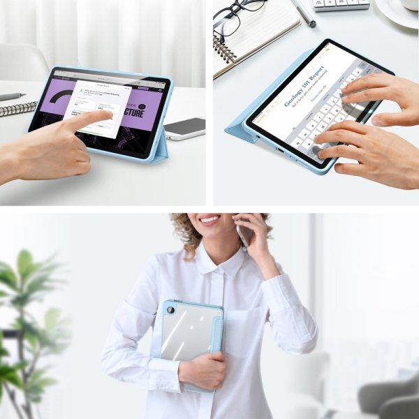 Dux Ducis Samsung Galaxy Tab A9 Etui TOBY Series Blå