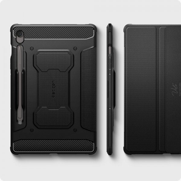Spigen Samsung Galaxy Tab S10 FE Etui Rugged Armor Pro Matte Black