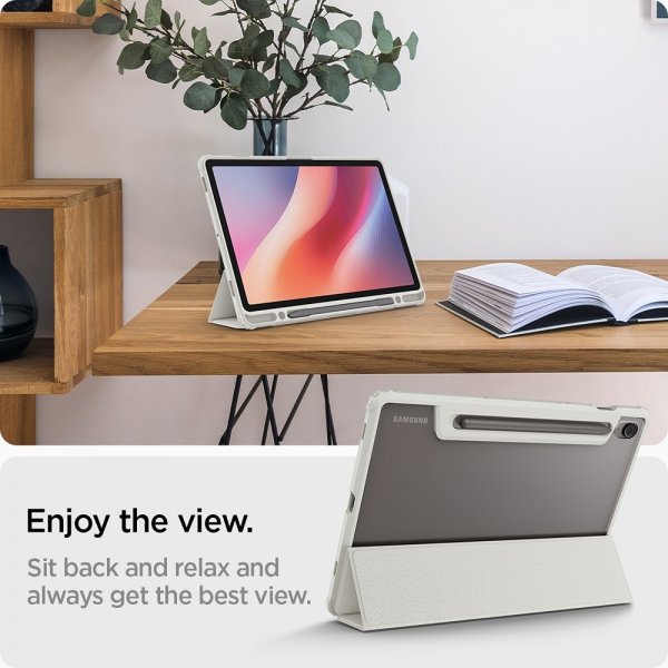 Spigen Samsung Galaxy Tab S10 FE Etui Ultra Hybrid Pro Grå