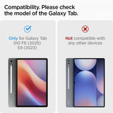 Spigen Samsung Galaxy Tab S10 FE Etui Ultra Hybrid Pro Svart