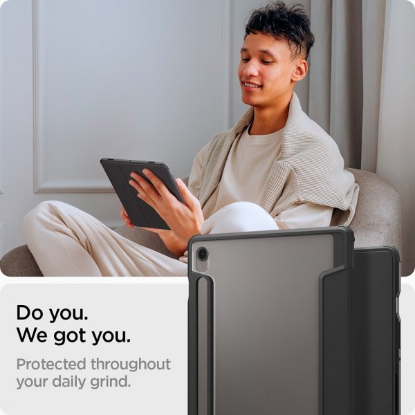 Spigen Samsung Galaxy Tab S10 FE Etui Ultra Hybrid Pro Svart