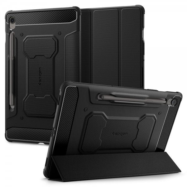 Spigen Samsung Galaxy Tab S10 FE Plus Etui Rugged Armor Pro Matte Black