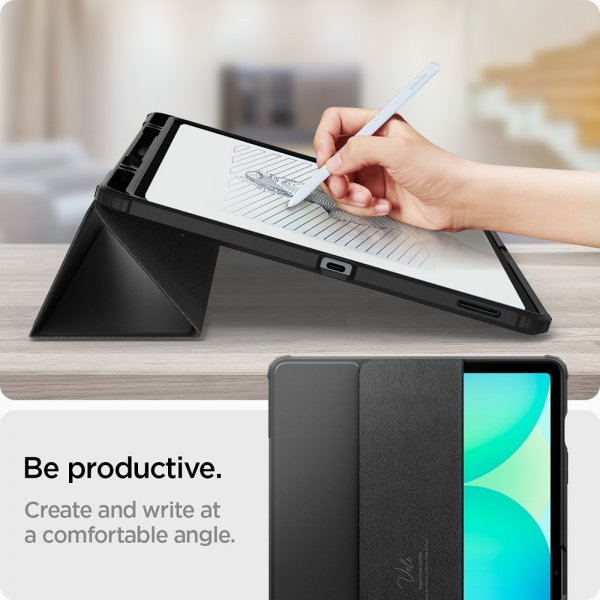 Spigen Samsung Galaxy Tab S10 FE Plus Etui Ultra Hybrid Pro Svart