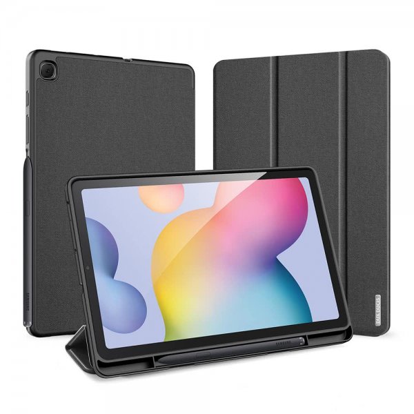 Dux Ducis Samsung Galaxy Tab S6 Lite Etui Domo Series Svart