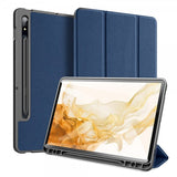 Dux Ducis Samsung Galaxy Tab S7 11 T870 T875/Galaxy Tab S8 Etui Domo Series Blå