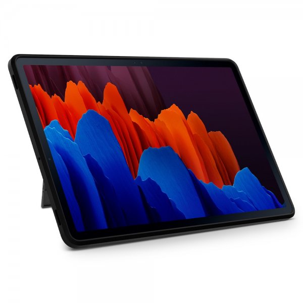 Spigen Samsung Galaxy Tab S7 Plus/Tab S8 Plus Deksel Tough Armor Pro Svart