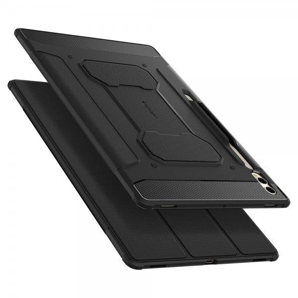 Spigen Samsung Galaxy Tab S8 Ultra/S9 Ultra/S10 Ultra Etui Rugged Armor Pro Svart